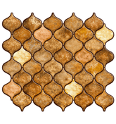 Peel and Stick Arabesque Backsplash self Adhesive Tiles in Moroccan for Home Décor